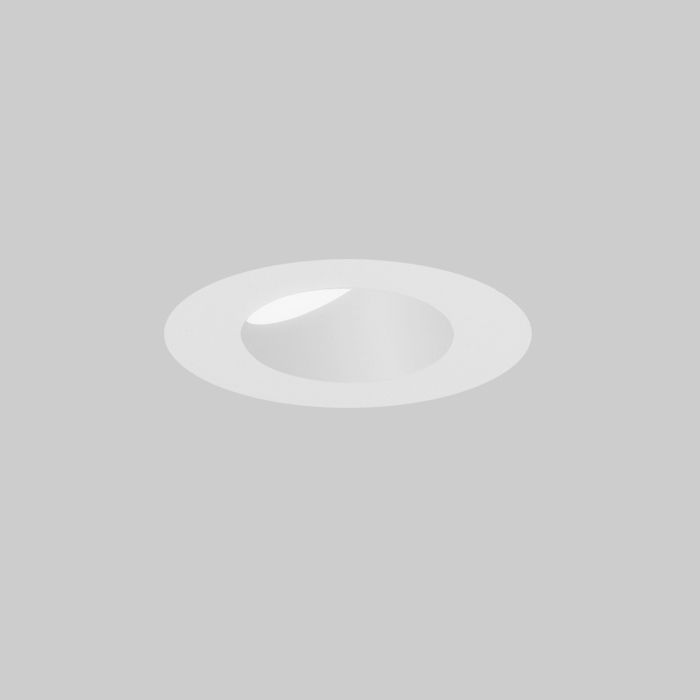 Petite Downlight Wall wash flush flanged trim