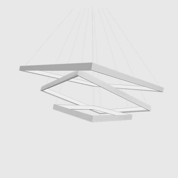 Rim Multiples Pendant Square